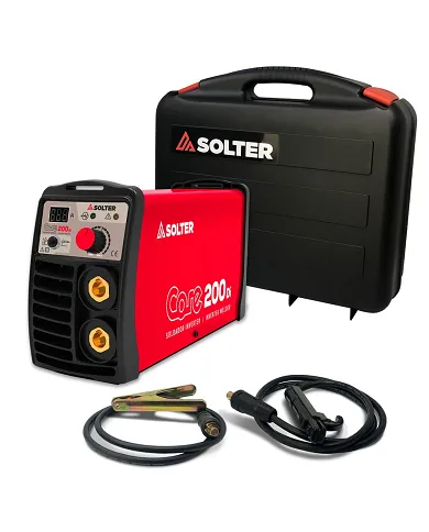 comprar Equipo soldar inverter CORE 200Di con accesorios y maletín. 10207 Solter de SOLTER - Soldadura