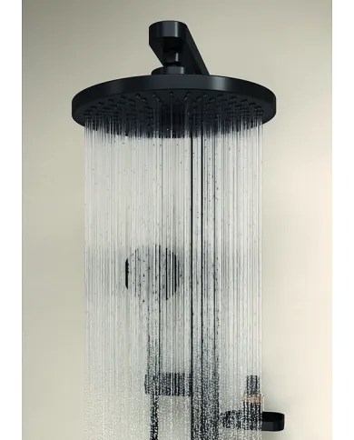 comprar Ducha exterior Ceratherm Alu+ Ø260mm negro mate. BD583XG Ideal Stadard de Ideal Standard - Griferia