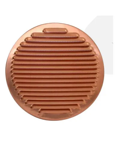comprar Rejilla de ventilzación de cobre redoda con muelle Ø120. GR120/160-01 Odem de - Rejillas Ventilacion comprar Rejilla de ventilzación de cobre redoda con muelle Ø120. GR120/160-01 Odem de - Rejillas Ventilacion