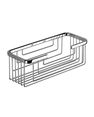 comprar Cesta jabonera doble Rectangular de varillas cromadas. 24191300100 Gedy de GEDY - Accesorios Baño