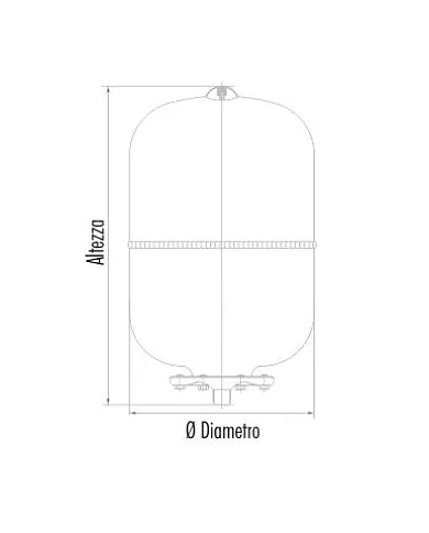comprar Imera Vaso de expansión multifuncional 5 litros 3/4" Ø160x300mm. M+5 Imera de imera - Vasos De Expansion