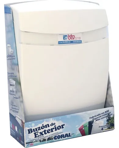 comprar Buzón individual exterior ABS Modelo Coral. btv de BTV - Buzones