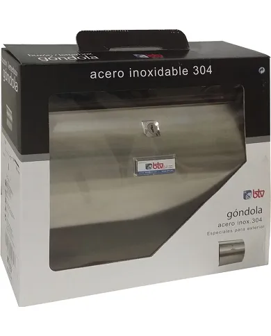 comprar Buzón individual exterior inox Modelo Góndola. btv de BTV - Buzones