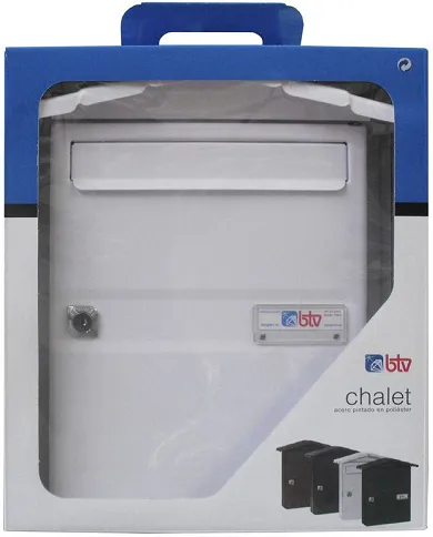 comprar Buzón individual exterior acero galvanizado y pintado Modelo Chalet. btv de BTV - Buzones