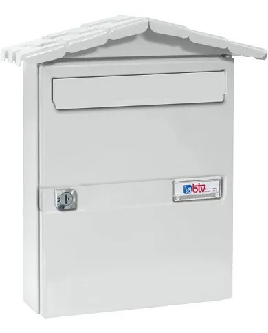 comprar Buzón individual exterior acero galvanizado y pintado Modelo Chalet. btv de BTV - Buzones