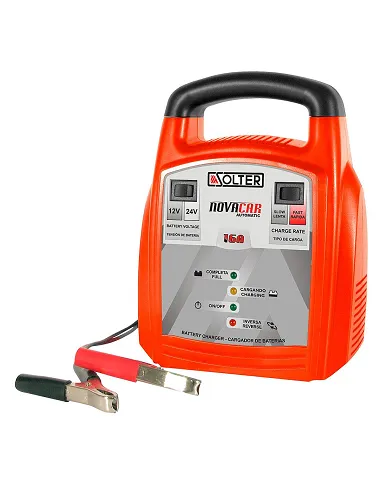 comprar Cargador de baterías NOVACAR 16A de 12/24V, 3,75 - 12A. Para baterías de hasta 150A y de plomo-ácido y Gel. Solter de SOLTER - Herramientas Electricas comprar Cargador de baterías NOVACAR 16A de 12/24V, 3,75 - 12A. Para baterías de hasta 150A y de plomo-ácido y Gel. Solter de SOLTER - Herramientas Electricas