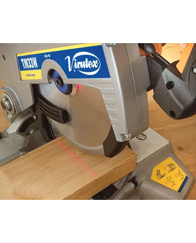 comprar Tronzadora abatible con mesa superior 1.500W. TM33W Virutex de VIRUTEX - Tronzadoras y sierras fijas