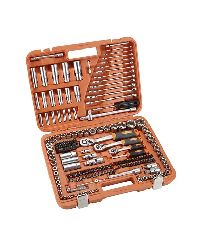 comprar Juego de llaves de vaso y accesorios de 219 piezas de 1/2", 1/4" y 3/8" con llaves de apriete combinadas. 192404 Alyco de ALYCO - Vaso comprar Juego de llaves de vaso y accesorios de 219 piezas de 1/2", 1/4" y 3/8" con llaves de apriete combinadas. 192404 Alyco de ALYCO - Vaso