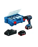 Set Profesional: Taladro Percutor GSB 18V-55 + Amoladora GWS 18V-7 a batería. 0615990M4A Bosch