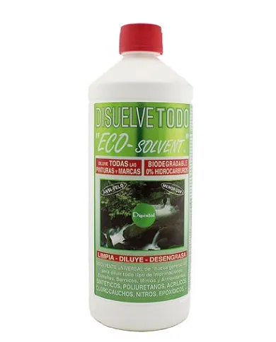 comprar 1 Bote Disolvente Ecológico Eco-Solvent 1 litro. Dipistol de DIPISTOL - Disolventes comprar 1 Bote Disolvente Ecológico Eco-Solvent 1 litro. Dipistol de DIPISTOL - Disolventes