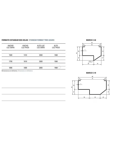 comprar Puerta de trastero galvanizada y ensamblada. 990x1800 Derecha con ventilación. Puertas Alvarez de Puertas Alvarez - Puertas trastero