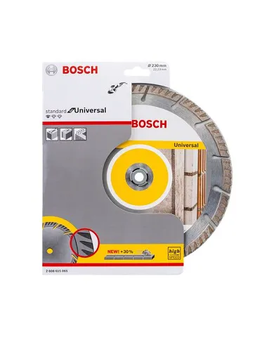 comprar Disco Diamante Standard Universal Ø230x22mm. 2608615065 Bosch de BOSCH - Discos corte y desbaste