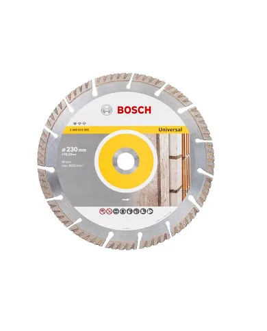 comprar Disco Diamante Standard Universal Ø230x22mm. 2608615065 Bosch de BOSCH - Discos corte y desbaste