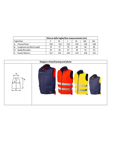 comprar Chaleco alta visibilidad reversible multibolsillos modelo Reverse. 4069AV Issaline de STARTER - Ropa alta visibilidad