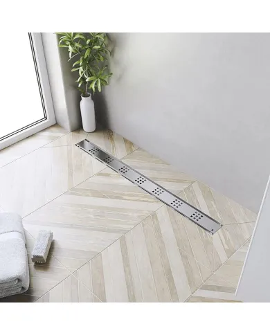 comprar Evolux Plus inoxidable Kit de drenaje para platos de ducha de obra 70cm. Guru de GURU - Complementos de baño comprar Evolux Plus inoxidable Kit de drenaje para platos de ducha de obra 70cm. Guru de GURU - Complementos de baño