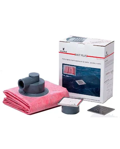 comprar Aikit Plus: Lámina Water Stop 150x200cm + Rejilla Troquelada + Sifón. Guru de - Laminas Transpirables comprar Aikit Plus: Lámina Water Stop 150x200cm + Rejilla Troquelada + Sifón. Guru de - Laminas Transpirables