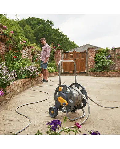 comprar Carro porta mangueras + mangurera 30m Ø15mm + Accesorios. 2487R9012 Hozelock de HOZELOCK - Carros y soportes manguera comprar Carro porta mangueras + mangurera 30m Ø15mm + Accesorios. 2487R9012 Hozelock de HOZELOCK - Carros y soportes manguera