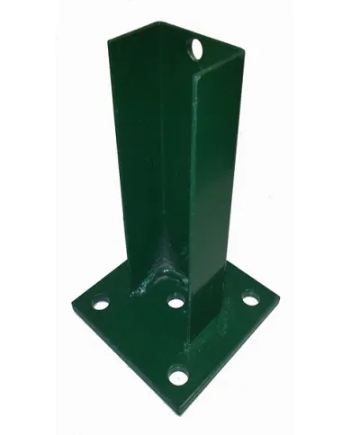 comprar Base metálica con casquillo 125x125x5 para poste 60x40. Color negro o marrón Oxiron. Famavi de FAMAVI - Accesorios para cerramientos comprar Base metálica con casquillo 125x125x5 para poste 60x40. Color negro o marrón Oxiron. Famavi de FAMAVI - Accesorios para cerramientos