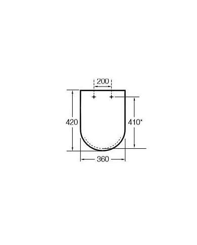 comprar Tapa y asiento con caída amortiguada SoftClose® para inodoro compacto Hall. A801622004 Roca de ROCA - Sanitarios
