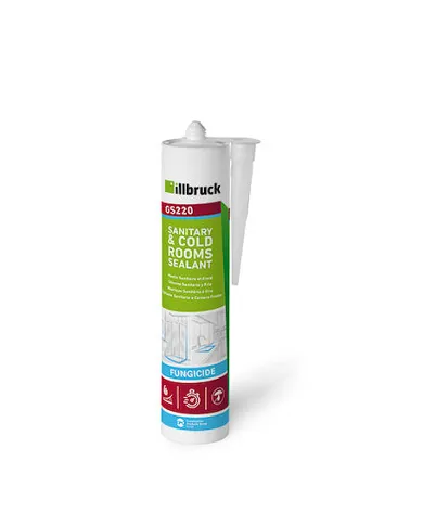comprar Silicona Acética GS220. Sellador silicona sanitarios y cámaras frías 310ml. Illbruck de ILLBRUCK - Siliconas y masillas