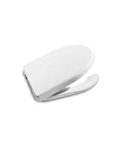 comprar Tapa y Asiento de aro abierto con apertura frontal para inodoro Modelo Meridian Access. A801230004 Roca de ROCA - Sanitarios