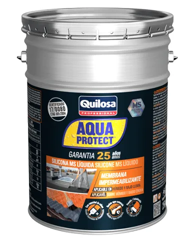 comprar Aqua Protect Ms Líquida. Menbrana líquida impermeabilizante. Bote 1kg. Quilosa de QUILOSA - Siliconas y masillas