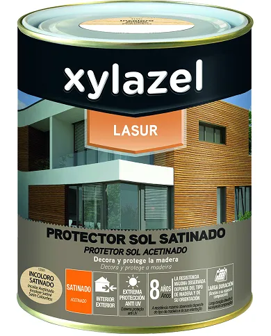 comprar Xylazel Lasur Satinado 750ml. Protector de madera resistente al sol. Varios tonos de XYLAZEL - Tratamientos madera
