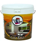 Pintura plástica blanco mate extra (Antimoho). Bote 4 Litros