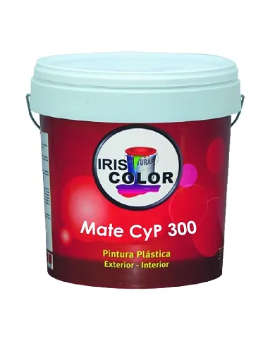 comprar Pintura Plástica Blanco Mate CyP 300 (Antimoho). Bote 14 Litros. Iris de IRIS - Pinturas