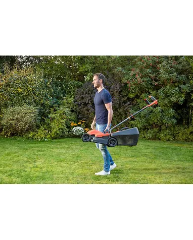 comprar Cortacésped 1.200W 32cm 35 litros. Manillar bicicleta. BEMW451BH-QS Black+Decker de BLACK & DECKER - Cortacéspedes comprar Cortacésped 1.200W 32cm 35 litros. Manillar bicicleta. BEMW451BH-QS Black+Decker de BLACK & DECKER - Cortacéspedes