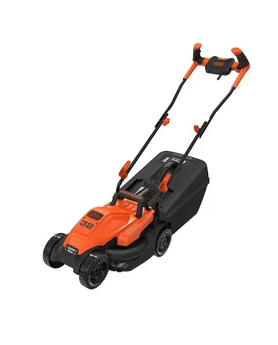 comprar Cortacésped 1.200W 32cm 35 litros. Manillar bicicleta. BEMW451BH-QS Black+Decker de BLACK & DECKER - Cortacéspedes comprar Cortacésped 1.200W 32cm 35 litros. Manillar bicicleta. BEMW451BH-QS Black+Decker de BLACK & DECKER - Cortacéspedes