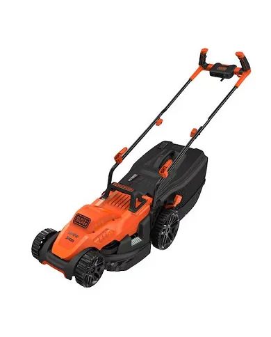 comprar Cortacésped 1400W 34cm 40 litros. Manillar bicicleta. BEMW461BH-QS Black+Decker de BLACK & DECKER - Cortacéspedes
