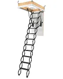 Escalera de techo metálica de tijera escamotable LST 50x80x280cm. 860402 Fakro