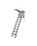 Escalera de techo metálica de tijera escamotable LST 60x120x280cm. 860426 Fakro