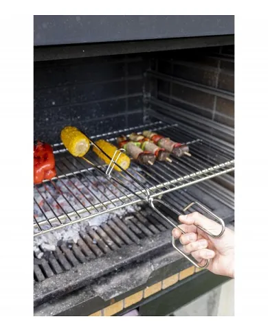 comprar 1 Pinza para barbacoa con guía Inox 18/8 45cm. 4476 Sauvic (Precio por pinza. Venta en packs de 6 unidades) de SAUVIC - Barbacoas comprar 1 Pinza para barbacoa con guía Inox 18/8 45cm. 4476 Sauvic (Precio por pinza. Venta en packs de 6 unidades) de SAUVIC - Barbacoas