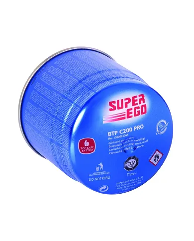 comprar Cartucho BTP C200 PRO desechable para camping gas. Super Ego de SUPER EGO - Barbacoas comprar Cartucho BTP C200 PRO desechable para camping gas. Super Ego de SUPER EGO - Barbacoas