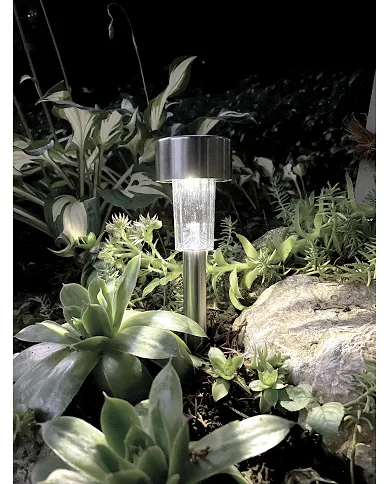 comprar 1 Baliza solar inox para iluminación de jardín Astra 28cm. 2014468 Nortene de NORTENE - Iluminación comprar 1 Baliza solar inox para iluminación de jardín Astra 28cm. 2014468 Nortene de NORTENE - Iluminación