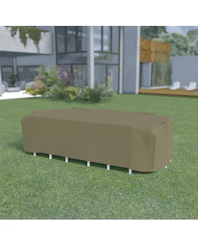 comprar Covertop: funda mobiliario jardín. Mesa+8 sillas 325x205x90cm. 2013600 Nortene de NORTENE - Mobiliario exterior comprar Covertop: funda mobiliario jardín. Mesa+8 sillas 325x205x90cm. 2013600 Nortene de NORTENE - Mobiliario exterior
