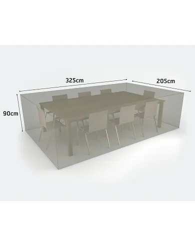 comprar Covertop: funda mobiliario jardín. Mesa+8 sillas 325x205x90cm. 2013600 Nortene de NORTENE - Mobiliario exterior comprar Covertop: funda mobiliario jardín. Mesa+8 sillas 325x205x90cm. 2013600 Nortene de NORTENE - Mobiliario exterior