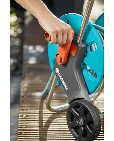 comprar Set Carro portamangueras CleverRoll S Set. Carro + Manguera + Lanza + Accesorios. 18502-50 Gardena de GARDENA - Carros y soportes manguera comprar Set Carro portamangueras CleverRoll S Set. Carro + Manguera + Lanza + Accesorios. 18502-50 Gardena de GARDENA - Carros y soportes manguera
