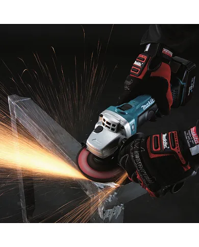 comprar Radial: Miniamoladora LXT® angular a bateria con Limitador de corriente y Sistema anti-restart 18V 115mm. DGA452RME Makita de MAKITA - Amoladoras