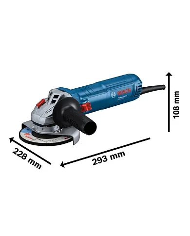 comprar Radial: Amoladora profesional 1200W 125mm GWS 12-125. 06013A6101 Bosch de BOSCH - Amoladoras