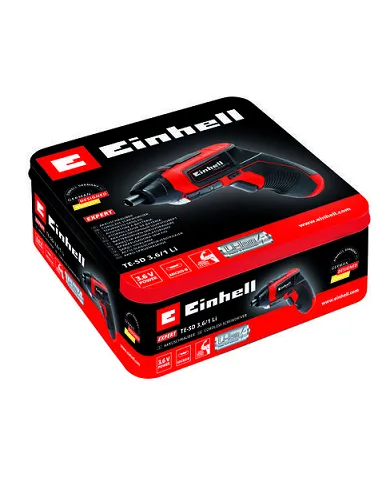 comprar Atornillador a bateria TE-SD 3,6/1 Li 1.5Ah con 10 puntas. 4513501 Einhell de EINHELL - Atornilladoras comprar Atornillador a bateria TE-SD 3,6/1 Li 1.5Ah con 10 puntas. 4513501 Einhell de EINHELL - Atornilladoras