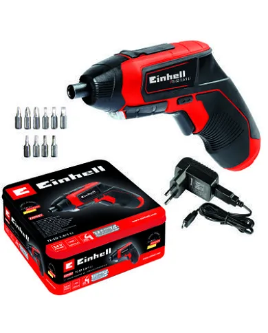 comprar Atornillador a bateria TE-SD 3,6/1 Li 1.5Ah con 10 puntas. 4513501 Einhell de EINHELL - Atornilladoras comprar Atornillador a bateria TE-SD 3,6/1 Li 1.5Ah con 10 puntas. 4513501 Einhell de EINHELL - Atornilladoras
