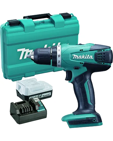 comprar Taladro Atornillador a batería 14.4V 1.5Ah para atornillar y taladrar en dos velocidades. DF347D Makita de MAKITA - Taladros a Batería comprar Taladro Atornillador a batería 14.4V 1.5Ah para atornillar y taladrar en dos velocidades. DF347D Makita de MAKITA - Taladros a Batería