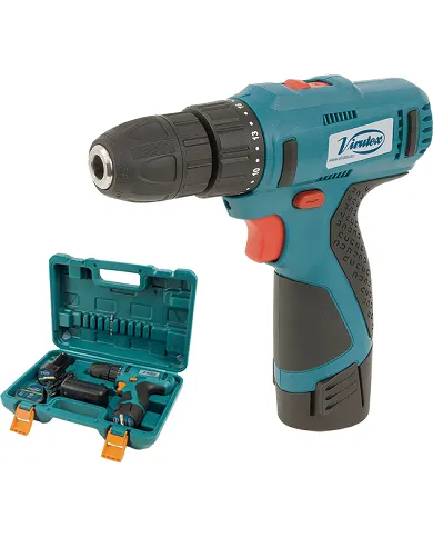 comprar Taladro Atornillador a batería Li-Ion carga rápida 12V 1.5Ah. ATB40 Virutex de VIRUTEX - Atornilladoras comprar Taladro Atornillador a batería Li-Ion carga rápida 12V 1.5Ah. ATB40 Virutex de VIRUTEX - Atornilladoras