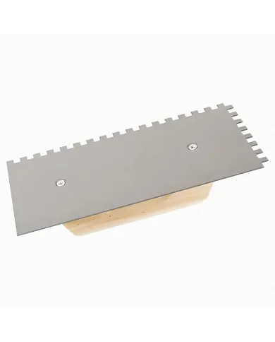 comprar Llana Peine diente castillo con mango madera para trabajos de alicatado y solado 6X6 270X135mm. 5873-06 Bellota de BELLOTA - Talochas comprar Llana Peine diente castillo con mango madera para trabajos de alicatado y solado 6X6 270X135mm. 5873-06 Bellota de BELLOTA - Talochas