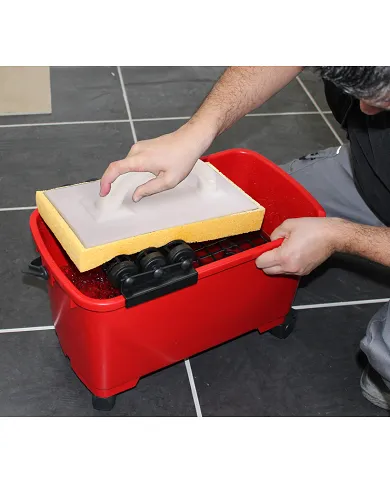 comprar Talocha esponja con mango de Plástico 28x14x3cm. 24974 Rubi de RUBI - Talochas