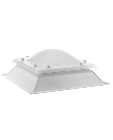 comprar Claraboya rectangular de zócalo incinado y cúpula de metacrilato 95x140cm. Maydisa de MAYDISA - Claraboyas