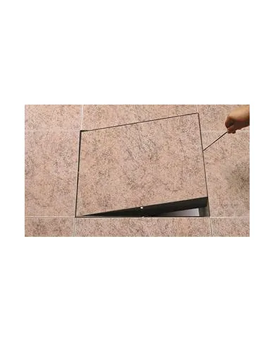 comprar Tapa de registro rellenable reforzada con base 30X30cm de DURHER - Tapas rellenables comprar Tapa de registro rellenable reforzada con base 30X30cm de DURHER - Tapas rellenables
